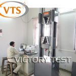 Steel strand tensile testing machine 600kn vts brand