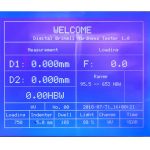 screen XHB-3000 brinell hardness tester