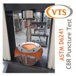 ASTM D6241 CBR ジオテキスタイルの突刺強度試験機