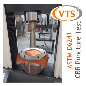 ASTM D6241 CBR ジオテキスタイルの突刺強度試験機