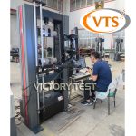 video ekstensometreli çelik çubuk çekme test makinesi