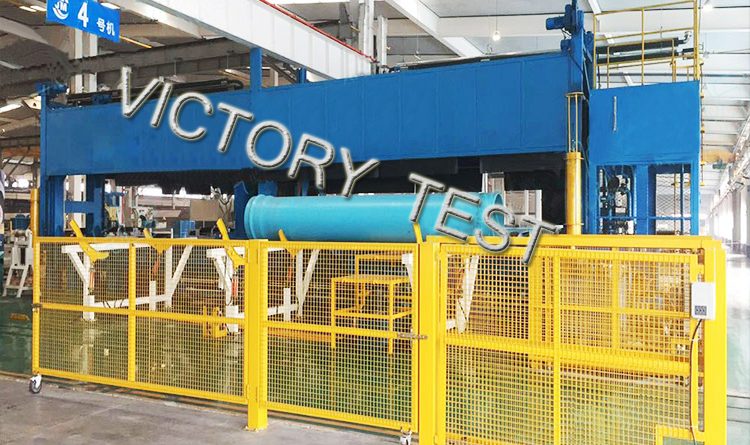 ANSI/AWWA C909 كلوريد البوليفينيل الموجه جزيئيًا (بكو) آلات الاختبار الهيدروستاتيكي لأنابيب الضغط (أجهزة اختبار الماء)